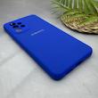 قاب گوشی Galaxy A53 سامسونگ سیلیکونی اورجینال پاک کنی سورا SORA درجه یک زیربسته آبی کاربنی کد 165297