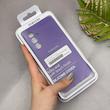 قاب گوشی Galaxy A54 سامسونگ سیلیکونی اورجینال پاک کنی سورا SORA درجه یک زیربسته بنفش کد 165301