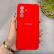 قاب گوشی Galaxy A56 سامسونگ سیلیکونی اورجینال پاک کنی سورا SORA درجه یک زیربسته قرمز کد 165303