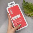 قاب گوشی Galaxy A56 سامسونگ سیلیکونی اورجینال پاک کنی سورا SORA درجه یک زیربسته قرمز کد 165303