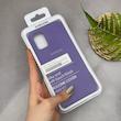 قاب گوشی Galaxy A71 سامسونگ سیلیکونی اورجینال پاک کنی سورا SORA درجه یک زیربسته بنفش کد 165308