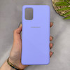 قاب گوشی Galaxy A71 سامسونگ سیلیکونی اورجینال پاک کنی سورا SORA درجه یک زیربسته یاسی کد 165313
