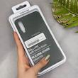 قاب گوشی Galaxy A7 2018 - A750 سامسونگ سیلیکونی اورجینال پاک کنی سورا SORA درجه یک زیربسته سبز تیره کد 165329