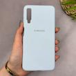 قاب گوشی Galaxy A7 2018 - A750 سامسونگ سیلیکونی اورجینال پاک کنی سورا SORA درجه یک زیربسته آبی روشن کد 165330