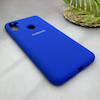 قاب گوشی Galaxy A11 - M11 سامسونگ سیلیکونی اورجینال پاک کنی سورا SORA درجه یک زیربسته آبی کاربنی کد 165332
