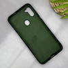 قاب گوشی Galaxy A11 - M11 سامسونگ سیلیکونی اورجینال پاک کنی سورا SORA درجه یک زیربسته سبز تیره کد 165334