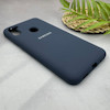قاب گوشی Galaxy A11 - M11 سامسونگ سیلیکونی اورجینال پاک کنی سورا SORA درجه یک زیربسته سرمه ای کد 165335