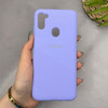 قاب گوشی Galaxy A11 - M11 سامسونگ سیلیکونی اورجینال پاک کنی سورا SORA درجه یک زیربسته یاسی کد 165338