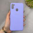 قاب گوشی Galaxy A11 - M11 سامسونگ سیلیکونی اورجینال پاک کنی سورا SORA درجه یک زیربسته یاسی کد 165338