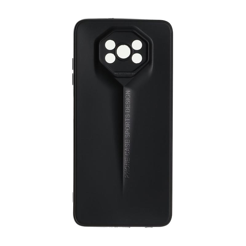 قاب گوشی Poco X3 - Poco X3 Pro شیائومی سری Porsche Design پورش دیزاین Hard LUXURY محافظ لنز دار مشکی کد 180393