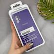 قاب گوشی Galaxy A13 4G سامسونگ سیلیکونی اورجینال پاک کنی سورا SORA درجه یک زیربسته بنفش کد 165350