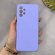 قاب گوشی Galaxy A13 4G سامسونگ سیلیکونی اورجینال پاک کنی سورا SORA درجه یک زیربسته یاسی کد 165352