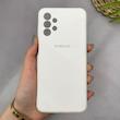 قاب گوشی Galaxy A13 4G سامسونگ سیلیکونی اورجینال پاک کنی سورا SORA درجه یک زیربسته سفید کد 165353