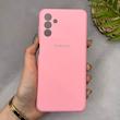 قاب گوشی Galaxy A13 5G - A04S سامسونگ سیلیکونی اورجینال پاک کنی سورا SORA درجه یک زیربسته صورتی کد 165355