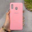 قاب گوشی Galaxy A20 - A30 سامسونگ سیلیکونی اورجینال پاک کنی سورا SORA درجه یک زیربسته صورتی کد 165373
