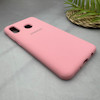 قاب گوشی Galaxy A20 - A30 سامسونگ سیلیکونی اورجینال پاک کنی سورا SORA درجه یک زیربسته صورتی کد 165373