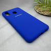 قاب گوشی Galaxy A20 - A30 سامسونگ سیلیکونی اورجینال پاک کنی سورا SORA درجه یک زیربسته آبی کاربنی کد 165375