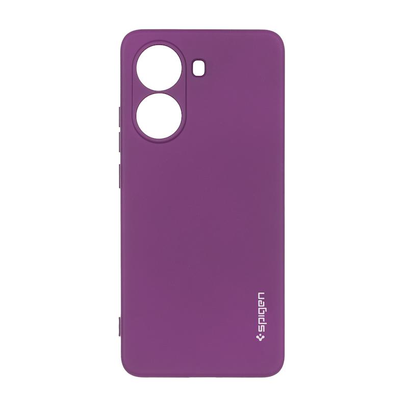 قاب گوشی Poco X7 Pro شیائومی سیلیکونی ژله ای PC برند SPIGEN اسپیگن بنفش کد 180408