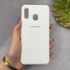 قاب گوشی Galaxy A20 - A30 سامسونگ سیلیکونی اورجینال پاک کنی سورا SORA درجه یک زیربسته سفید کد 165377