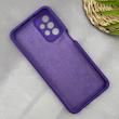 قاب گوشی Galaxy A23 سامسونگ سیلیکونی اورجینال پاک کنی سورا SORA درجه یک زیربسته بنفش کد 165383
