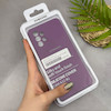 قاب گوشی Galaxy A32 4G سامسونگ سیلیکونی اورجینال پاک کنی سورا SORA درجه یک زیربسته بنفش کد 165384