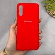 قاب گوشی Galaxy A30S - A50S - A50 سامسونگ سیلیکونی اورجینال پاک کنی سورا SORA درجه یک زیربسته قرمز کد 165396