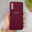 قاب گوشی Galaxy A30S - A50S - A50 سامسونگ سیلیکونی اورجینال پاک کنی سورا SORA درجه یک زیربسته زرشکی کد 165397