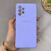 قاب گوشی Galaxy A52 4G - A52 5G - A52S سامسونگ سیلیکونی اورجینال پاک کنی سورا SORA درجه یک زیربسته یاسی کد 165400