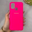 قاب گوشی Galaxy M31 - M31 Prime سامسونگ سیلیکونی اورجینال پاک کنی سورا SORA درجه یک زیربسته سرخابی کد 165404
