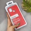 قاب گوشی Galaxy M31 - M31 Prime سامسونگ سیلیکونی اورجینال پاک کنی سورا SORA درجه یک زیربسته قرمز کد 165406