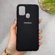 قاب گوشی Galaxy M31 - M31 Prime سامسونگ سیلیکونی اورجینال پاک کنی سورا SORA درجه یک زیربسته مشکی کد 165407