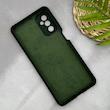 قاب گوشی Galaxy M52 سامسونگ سیلیکونی اورجینال پاک کنی سورا SORA درجه یک زیربسته سبز تیره کد 165413