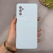 قاب گوشی Galaxy M52 سامسونگ سیلیکونی اورجینال پاک کنی سورا SORA درجه یک زیربسته آبی روشن کد 165418