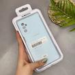 قاب گوشی Galaxy M52 سامسونگ سیلیکونی اورجینال پاک کنی سورا SORA درجه یک زیربسته آبی روشن کد 165418