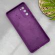 قاب گوشی Galaxy S20 FE سامسونگ سیلیکونی اورجینال پاک کنی سورا SORA درجه یک زیربسته بنفش کد 165425