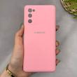 قاب گوشی Galaxy S20 FE سامسونگ سیلیکونی اورجینال پاک کنی سورا SORA درجه یک زیربسته صورتی کد 165430