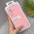قاب گوشی Galaxy S23 FE سامسونگ سیلیکونی اورجینال پاک کنی سورا SORA درجه یک زیربسته صورتی کد 165443