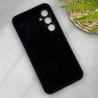 قاب گوشی Galaxy S23 FE سامسونگ سیلیکونی اورجینال پاک کنی سورا SORA درجه یک زیربسته مشکی کد 165445
