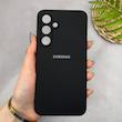 قاب گوشی Galaxy S24 FE سامسونگ سیلیکونی اورجینال پاک کنی سورا SORA درجه یک زیربسته مشکی کد 165446