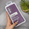 قاب گوشی Galaxy S23 Ultra سامسونگ سیلیکونی اورجینال پاک کنی سورا SORA درجه یک زیربسته بنفش کد 165471