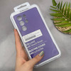 قاب گوشی Galaxy S23 Ultra سامسونگ سیلیکونی اورجینال پاک کنی سورا SORA درجه یک زیربسته بنفش کد 165472