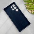 قاب گوشی Galaxy S23 Ultra سامسونگ سیلیکونی اورجینال پاک کنی سورا SORA درجه یک زیربسته سرمه ای کد 165479