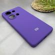 قاب گوشی Redmi Note 13 Pro 4G - Poco M6 Pro 4G شیائومی سیلیکونی اورجینال پاک کنی سورا SORA درجه یک زیربسته بنفش کد 165488