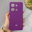 قاب گوشی Redmi Note 13 Pro 4G - Poco M6 Pro 4G شیائومی سیلیکونی اورجینال پاک کنی سورا SORA درجه یک زیربسته بنفش کد 165489