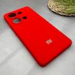 قاب گوشی Redmi Note 13 Pro 4G - Poco M6 Pro 4G شیائومی سیلیکونی اورجینال پاک کنی سورا SORA درجه یک زیربسته قرمز کد 165490