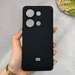قاب گوشی Redmi Note 13 Pro 4G - Poco M6 Pro 4G شیائومی سیلیکونی اورجینال پاک کنی سورا SORA درجه یک زیربسته مشکی کد 165493