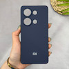 قاب گوشی Redmi Note 13 Pro 4G - Poco M6 Pro 4G شیائومی سیلیکونی اورجینال پاک کنی سورا SORA درجه یک زیربسته سرمه ای کد 165495