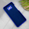 قاب گوشی Poco X3 - Poco X3 Pro شیائومی سیلیکونی اورجینال پاک کنی سورا SORA درجه یک زیربسته آبی کاربنی کد 165498