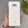 قاب گوشی Poco X3 - Poco X3 Pro شیائومی سیلیکونی اورجینال پاک کنی سورا SORA درجه یک زیربسته سفید کد 165499