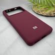 قاب گوشی Poco X6 Pro - Redmi K70E شیائومی سیلیکونی اورجینال پاک کنی سورا SORA درجه یک زیربسته زرشکی کد 165517